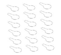 CIMAXIC Cintre pour Cage À Oiseaux 20 Pièces Anneaux Suspendre Crochet pour Aliments Pratique Et Solide