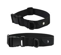 CIMAXIC Collier pour Animaux de Compagnie en Nylon Résistant 2 Pièces Longueur Réglable et Anneau Usage Extérieur la Perte