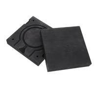 CIMAXIC Creuset en graphite pour la fusion des métaux - Moule de 64 mm pour la fabrication de bracelets et joncs - Outil de coulée pour la fusion des métaux précieux et la création de bijoux.