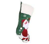 CIMAXIC De Noël Taille Décoration d'arbre De Noël Pochette en Velours Père Noël Bonhomme De Neige Bas Rouge