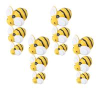 CIMAXIC Décorations D'abeilles et Décoration de Serrage-tête Lot de 40 en Résine pour Accessoires de Fabrication de Bijoux pour Loisirs Créatifs et Art Mural
