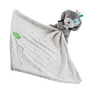 CIMAXIC Doudou En Peluche É éphant Pour Bébé Couverture Apaisante écurisante Pour Fille Et Garçon De Prise En Main Pour Nourrissons Modèle Chien Avec Couleur