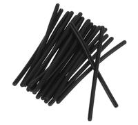 CIMAXIC Embouts Antidérapants Ronds en Silicone Noir 10 Paires de Protège-branches Accessoires Décoratifs Maintien Confortables pour Lunettes de Soleil