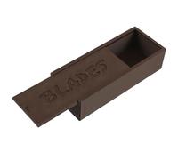 CIMAXIC Étui à Lames - Boîte de Rangement à 2 emplacements pour Lames de Rasoir - Coffret de Rangement pour Outils de Coupe et Tondeuse de Coiffure, étui Portable pour Outils de Coiffure