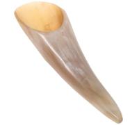 CIMAXIC Grattoir à Visage en Corne de Bœuf Grand Format Bords Lisses pour Massage Traditionnel Chinois, Outil de Soin Peau Couleur Aléatoire Adapté Massage Facial