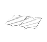 CIMAXIC Grille de Refroidissement Égouttoir à Biscuits Pratique et Résistant en Acier Inoxydable Argenté Maille Fine Solide pour Barbecue Intérieur et Extérieur
