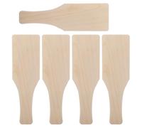 CIMAXIC Kit 5pcs D'outils de Poterie en Bois pour Modelage Argile, Planche à Modeler en Argile Synthétique, Facile à Ranger, pour DIY et Créations Artisanales