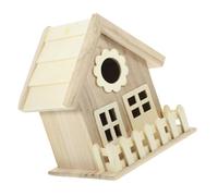 CIMAXIC Kit De Nichoir en Bois pour Oiseaux Dextérieur Piquets De Jardin Nichoirs De Style