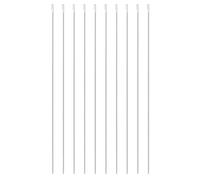 CIMAXIC Lot de 10 aiguilles à perler pour la création de bijoux : aiguilles à filer les perles - Fournitures pour la confection de bracelets, colliers et autres créations artisanales en perles