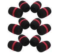 CIMAXIC Lot De 12 Protections Anti-bruit En Éponge Pour Microphone De Scène Portable, Réutilisables, Pour Ktv Et Discours