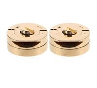 CIMAXIC Lot de 2 Bouchons à vis de Rechange pour Recharge de gaz de Briquet - Couvercles de réglage de la Valve de gaz - Accessoires universels pour Coupe-Vent - Doré