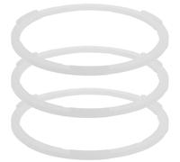 CIMAXIC Lot de 3 joints toriques en caoutchouc pour réservoir d'eau de vaporisateur facial - Joint d'étanchéité pour réservoir d'eau de vaporisateur à vapeur chaude de 11 cm (4,33