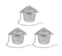 CIMAXIC Lot de 3 paniers pour Nettoyeur à - Solution de Nettoyage Professionnelle pour Petites pièces et Bijoux - Panier en Acier Inoxydable pour Le Nettoyage de Bijoux par (4,2 cm)