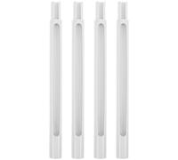 CIMAXIC Lot de 4 bras d'extension télescopiques pour berceau, tige de support pour cloche de lit de bébé, jouet réglable en hauteur, pièces de rechange pour berceau