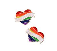 CIMAXIC Lot de 5 Broches Arc-en-ciel en Alliage Élégantes pour Robe, Accessoires Indispensables pour Mariage et Soirée de Remise de Diplômes