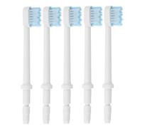 CIMAXIC Lot de 5 têtes de brosse de rechange compatibles avec - Embout de brosse dentaire - Accessoire pour hydropulseur dentaire - Tête de nettoyage interdentaire