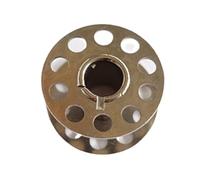 CIMAXIC Lot de 50 bobines métalliques pour enrouleur latéral 2 05 x 1 15 cm pour machine à coudre pour enrouleur de bobines pour quilting et broderie