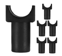 CIMAXIC Lot de 6 guides de rails de siège pour fauteuil roulant | Guide de cadre d'accoudoir amovible en plastique pour fauteuils roulants et de transfert - Pièce de rechange courante