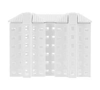 CIMAXIC Maquette de Bâtiment Représentation Réaliste Détails Complexes en Plastique Blanc pour Décor Miniature et Institutions de Formation