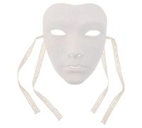 CIMAXIC Masque Steampunk pour bal masqué - Masque intégral blanc à motif mécanique - Confortable pour les fêtes costumées, le cosplay et les carnavals