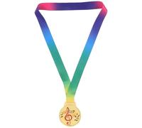 CIMAXIC Médaille Musicale pour Enfants : Médaille d'or pour Les Concours de Piano, de Violon, de Chant et de Danse Prix pour Les événements et Les réalisations Musicales des Enfants