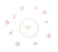 CIMAXIC Mobile de Lit Décoratif pour Chambre Garçon Fille Décoration Suspendue Fleurs Style Scandinave Parfait pour Chambres de et Magasins de Vêtements