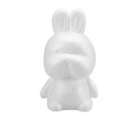 CIMAXIC Moule en Mousse Polystyrène Blanc de Lapin, Modélisme Artisanal Soi-même, Peinture et Ponçage Faciles pour Décoration Mariage et Loisirs Créatifs