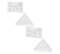 CIMAXIC Moule en Silicone Facile à Nettoyer pour Puzzle Éducatif 2 Sets Supporte Usage Répété pour Garçon et Filles