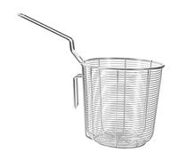 CIMAXIC Panier Filtre Acier Inoxydable pour Cuisine Maison Passoire Réutilisable pour Pâtes et Aliments Tamis Lisse et Accessoire pour Cuisine Chinoise et Évier