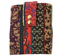 CIMAXIC Paquet de Rangement en Toile Couleur Aléatoire pour Huiles Essentielles 6 Flacons 10 ML Compartiments Organisateurs et, Pochette Portable pour Voyage
