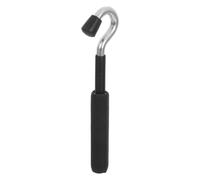 CIMAXIC Pièces de Batterie Accessoires pour Batterie Bras de Perche de Cymbale en Métal Noir, Support Rapide à Verrouillage L pour Cymbale et Gong, Pratique en Répétition