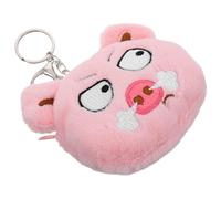 CIMAXIC Porte-Monnaie Peluche de Cochon Petit, Fermeture Éclair, Porte-Monnaie pour Pièces, Porte-Cartes Mignon Rose, Pochette Compacte pour Paquet à Dos ou