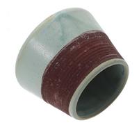 CIMAXIC Pot à Allumettes en Céramique Décoratif 1 Pièce, Porte-allumettes pour Grandes Allumettes, Facile à Laver, Accessoire de Décoration Intérieure pour Cheminée et Maison, Pot