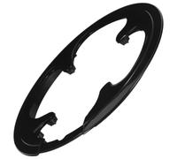 CIMAXIC Protège-Plateau Cache-pignon VTT et Vélo de Route en Plastique Noir, Anti-déraillement, Léger, avec Vis, pour Transmission de Vélo