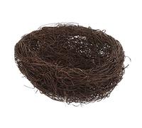 CIMAXIC Rattan Bird Nest Décoratif pour Jardin Accessoire De Photographie Et De Décoration De Fête Simulacre De Nid Oiseau Diamètre