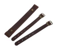 CIMAXIC Sangle pour Porte-vélos, Sangle de Support de Scooter, Cuir, pour Cadre de Vélo et Vélo, Poignée de Transport pour VTT, Aide au Levage pour Traverser des Pistes et Terrains