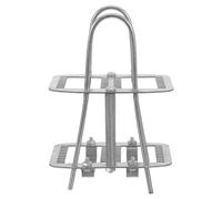 CIMAXIC Support de coloration pour lames - Acier inoxydable, 20 positions, pour le rangement des lames de microscope de laboratoire, résistant à la corrosion et avec système de séchage.