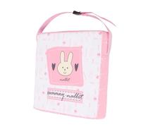 CIMAXIC Tapis De Chaise De Salle à Manger Pour Enfants Sièges De Ménage Trousse Jouets Mini Service Métier à Tisser Kit Attrape-rêves Porte-clés Biscuit Décor Rose Polyester (polyester)