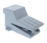 CIMAXIC Vanne Pneumatique à Pédale Auto-verrouillable Blanc 4f210-08 3 Voies 2 Entrées 1 Sortie Pt1/4 en Fer Pn 0,8 Mpa pour Appareils Pneumatiques