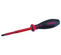 Cimco 117732 VDE Tournevis cruciforme PH 2 Longueur de la lame: 100 mm DIN 7438