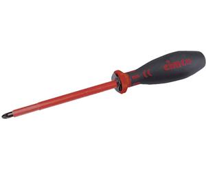 Cimco 117741 VDE Tournevis cruciforme PZ 1 Longueur de la lame: 80 mm
