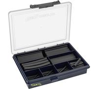 Cimco 181680 Assortiment de gaines thermorétractables noir Taux de retreint:2:1 130 pc(s)