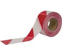 Cimco 182780 Rouge / blanc Bande de fermeture (L x l) 100 m x 75 mm