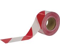 Cimco 182780 Rouge / blanc Bande de fermeture (L x l) 100 m x 75 mm
