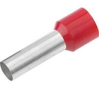 Cimco 187007 Embout simple d'extrémité de câble 1 mm² partiellement isolé rouge 100 pc(s)