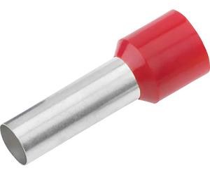 Cimco 187007 Embout simple dextrémité de câble 1 mm² partiellement isolé rouge 100 pc(s)
