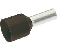 Cimco 187301 Embout simple d'extrémité de câble 1.5 mm² partiellement isolé noir 100 pc(s)