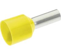 Cimco 187305 Embout simple d'extrémité de câble 6 mm² partiellement isolé jaune 100 pc(s)