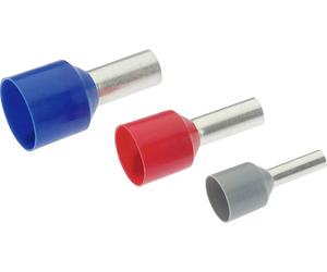 Cimco 187306 Embout simple dextrémité de câble 10 mm² partiellement isolé rouge 100 pc(s)