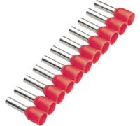 Cimco 187502 Embout simple dextrémité de câble 1 mm² partiellement isolé rouge 500 pc(s)